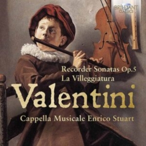 Valentini Roberto - Recorder Sonatas, Op. 5 And La Vill in der Gruppe Externt_Lager / Naxoslager bei Bengans Skivbutik AB (4073965)