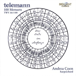 Telemann Georg Philipp - 100 Menuets Twv 34:1-100 in der Gruppe Externt_Lager / Naxoslager bei Bengans Skivbutik AB (4073966)
