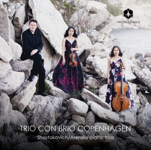 Trio Con Brio Copenhagen - Shostakovich/Arensky: Piano Trios in der Gruppe CD bei Bengans Skivbutik AB (4073976)