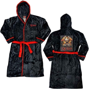 Queen - Classic Crest Uni Bl Bath Robe: S in der Gruppe MERCHANDISE / Merch / Pop-Rock bei Bengans Skivbutik AB (4074175r)