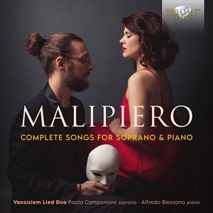 Malipiero Gian Francesco - Complete Songs For Soprano And Pian in der Gruppe Externt_Lager / Naxoslager bei Bengans Skivbutik AB (4074217)