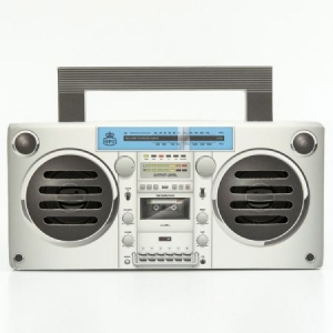 GPO - GPO Bronx Bluetooth Högtalare - Silver in der Gruppe Merch Neuheiten bei Bengans Skivbutik AB (4074622)