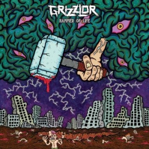 Grizzlor - Hammer Of Life in der Gruppe VINYL bei Bengans Skivbutik AB (4075107)