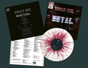 Manilla Road - Metal (White/Purple Splatter Vinyl in der Gruppe VINYL / Hårdrock/ Heavy metal bei Bengans Skivbutik AB (4075194)