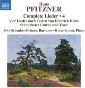 Pfitzner Hans - Complete Lieder, Vol. 4 in der Gruppe Externt_Lager / Naxoslager bei Bengans Skivbutik AB (4075253)