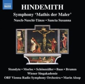 Hindemith Paul - Symphony 'Mathis Der Maler' in der Gruppe Externt_Lager / Naxoslager bei Bengans Skivbutik AB (4075255)