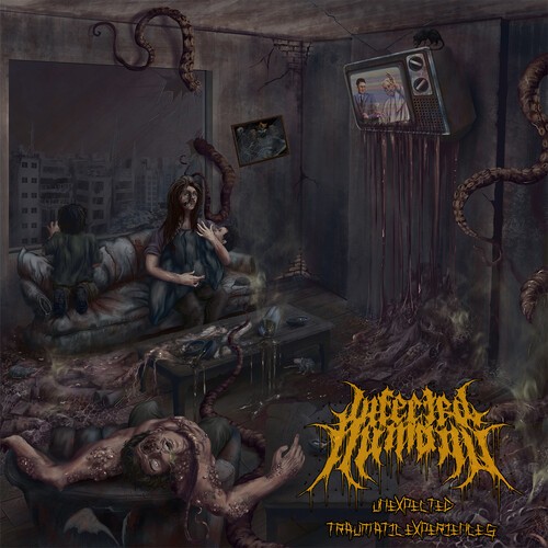 Infected Humans - Unexpected Traumatic Experiences in der Gruppe CD / Hårdrock/ Heavy metal bei Bengans Skivbutik AB (4076286)