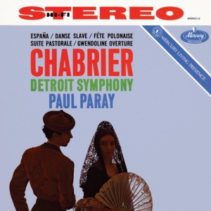 Detroit Symphony Orchestra Paul Pa - The Music Of Chabrier in der Gruppe VINYL / Klassiskt bei Bengans Skivbutik AB (4076754)