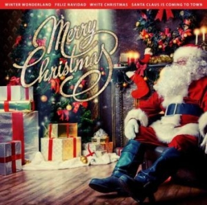 Merry Christmas (Santa) - Various Artists in der Gruppe VINYL / Julmusik,Övrigt bei Bengans Skivbutik AB (4077252)