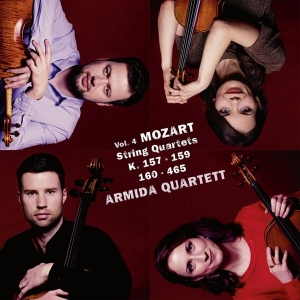 Armida Quartett - Mozart, String Quartets Vol. 4 in der Gruppe CD bei Bengans Skivbutik AB (4078195)