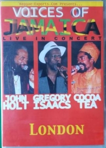 Holt John / Gregory Isaacs / Cocoa - Voices Of Jamaica - Live In Concert in der Gruppe Musik-DVD & Bluray bei Bengans Skivbutik AB (4078345)