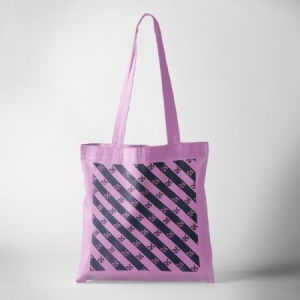 Ebba Grön - Tote Bag Rosa (Tryck på bägge Sidor) in der Gruppe CDON - Exporterade Artiklar_Manuellt / Merch_CDON_exporterade bei Bengans Skivbutik AB (4078649)
