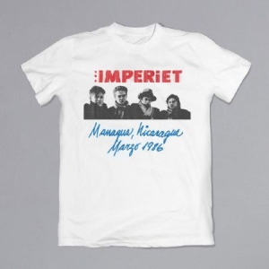 Imperiet - T-shirt Nicaragua ( tryck på båda sidor) in der Gruppe MERCH / T-Shirt / Sommar T-shirt 23 bei Bengans Skivbutik AB (4079018r)
