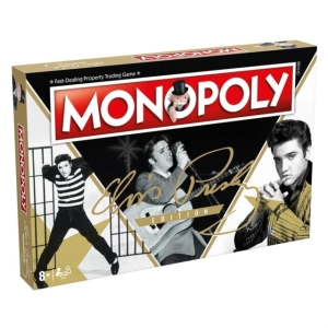 Elvis Presley - Elvis Monopoly in der Gruppe MERCHANDISE / Gesellschaftsspiele / Pop-Rock bei Bengans Skivbutik AB (4080119)