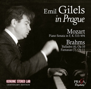 Gilels Emil - Emil Gilels In Prague in der Gruppe CD / Klassiskt,Övrigt bei Bengans Skivbutik AB (4080401)