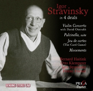 Stravinsky I. - Igor Stravinsky In 4 Deals in der Gruppe CD bei Bengans Skivbutik AB (4080415)