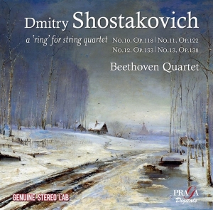 Shostakovich D. - String Quartets No.10,11, & 13 in der Gruppe CD bei Bengans Skivbutik AB (4080437)