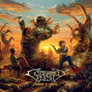 Cuttered Flesh - Sharing Is Caring (Digipack) in der Gruppe CD / Hårdrock bei Bengans Skivbutik AB (4080928)