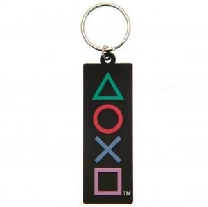 Playstation - Playstation (Shapes) Rubber Keychain in der Gruppe Merchandise bei Bengans Skivbutik AB (4082053)