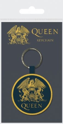 Queen - Queen (Crest) Woven Keychain in der Gruppe CDON - Exporterade Artiklar_Manuellt / Merch_CDON_exporterade bei Bengans Skivbutik AB (4082054)