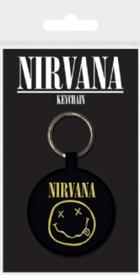 Nirvana - Nirvana (Smiley) Woven Keychain in der Gruppe CDON - Exporterade Artiklar_Manuellt / Merch_CDON_exporterade bei Bengans Skivbutik AB (4082057)