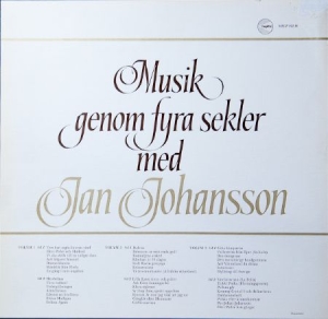 Jan Johansson - Musik genom fyra sekler (3LP) in der Gruppe VINYL / Vinyl Jazz bei Bengans Skivbutik AB (4082262)
