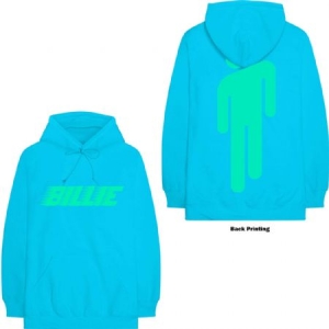 Billie Eilish - Unisex Pullover Hoodie: Logo & Blohsh (B in der Gruppe Minishops / Billie Eilish bei Bengans Skivbutik AB (4085599)