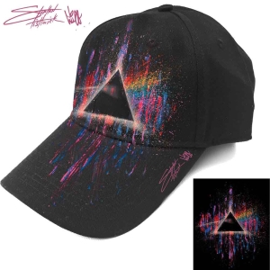 Pink Floyd - Dsotm Pink Splatter Bl Baseball C in der Gruppe MERCHANDISE / Merch / Pop-Rock bei Bengans Skivbutik AB (4086533)