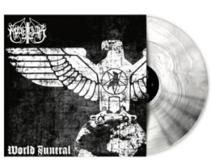 Marduk - World Funeral (White Marbled Vinyl in der Gruppe VINYL / Hårdrock bei Bengans Skivbutik AB (4088168)