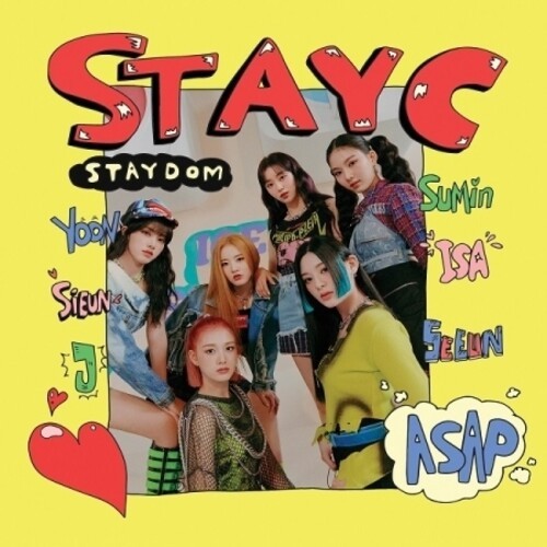 STAYC - 2nd Single [STAYDOM] in der Gruppe CD / K-Pop bei Bengans Skivbutik AB (4088658)