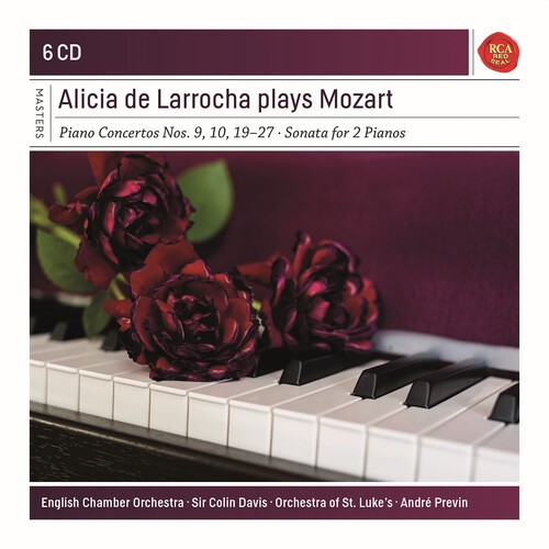 De Larrocha Alicia - Alicia De Larrocha Plays Mozart in der Gruppe CD / Klassiskt bei Bengans Skivbutik AB (4088748)
