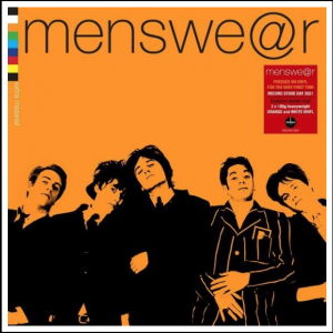 Menswear - Extra Material (180G Orange & White Viny in der Gruppe Pending bei Bengans Skivbutik AB (4091066)