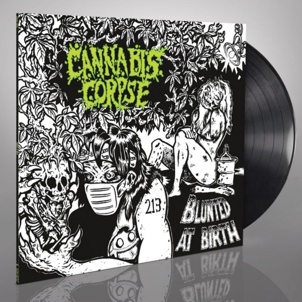 Cannabis Corpse - Blunted At Birth (Black Vinyl Lp) in der Gruppe VINYL / Bestseller bei Bengans Skivbutik AB (4094908)