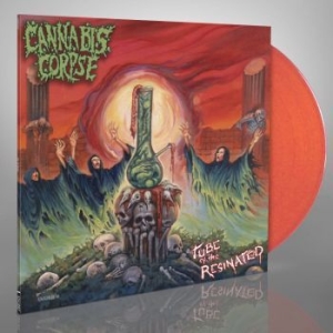 Cannabis Corpse - Tube Of The Resinated (Neon Orange in der Gruppe VINYL bei Bengans Skivbutik AB (4094912)