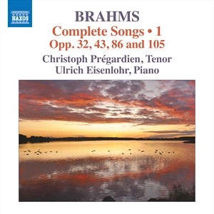 Brahms Johannes - Complete Songs, Vol. 1 in der Gruppe CD / Klassiskt bei Bengans Skivbutik AB (4095205)