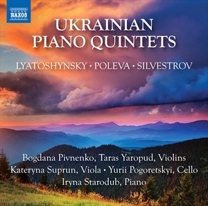 Lyatoshynsky Boris Poleva Victor - Ukrainian Piano Quintets in der Gruppe CD bei Bengans Skivbutik AB (4095208)