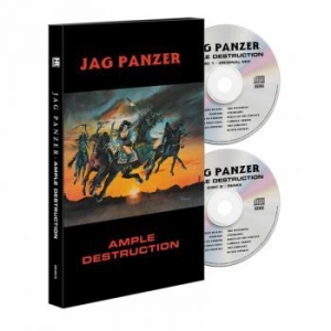 Jag Panzer - Ample Destruction (2 Cd Book) in der Gruppe CD bei Bengans Skivbutik AB (4095885)