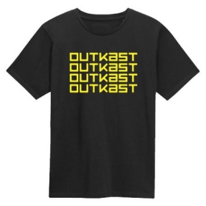 Outkast - Outkast Unisex Tee : Logo Repeat in der Gruppe MERCH / T-Shirt / Sommar T-shirt 23 bei Bengans Skivbutik AB (4097052r)