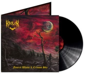 Krolok - Funeral Winds & Crimson Sky (Black in der Gruppe VINYL / Hårdrock/ Heavy metal bei Bengans Skivbutik AB (4097480)