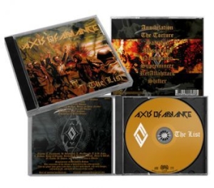 Axis Of Advance - List The in der Gruppe CD / Hårdrock/ Heavy metal bei Bengans Skivbutik AB (4097508)