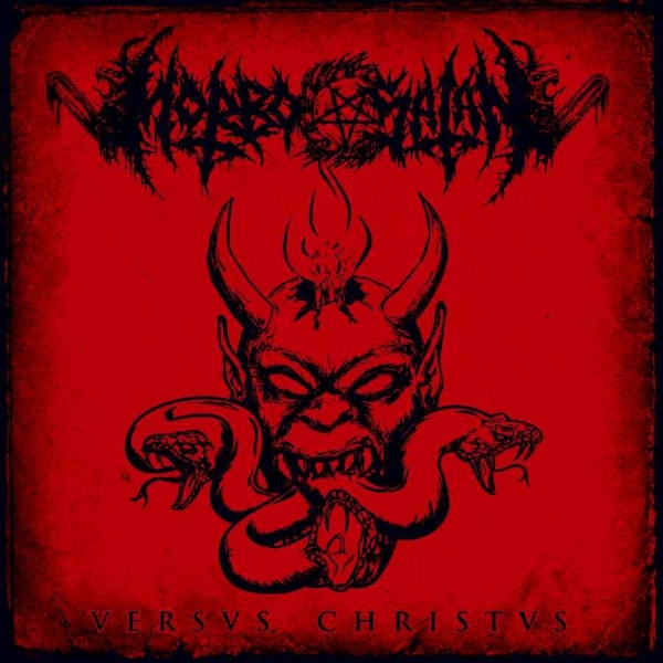 Morbosatan - Versvs Christvs in der Gruppe VINYL / Hårdrock/ Heavy metal bei Bengans Skivbutik AB (4099742)
