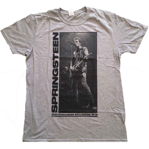 Bruce Springsteen -  Wintergarden Photo Uni Grey    S in der Gruppe Minishops / Bruce Springsteen / springsteen-merch bei Bengans Skivbutik AB (4099901r)