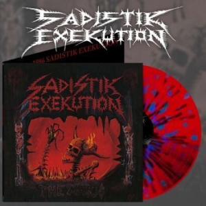 Sadistik Exekution - Magus (Red/Blue Splatter Vinyl Lp) in der Gruppe VINYL / Hårdrock bei Bengans Skivbutik AB (4102029)