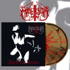 Marduk - Fuck Me Jesus (Gold/Red Splatter Vi in der Gruppe VINYL / Hårdrock bei Bengans Skivbutik AB (4102030)