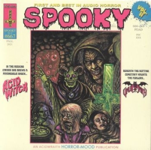 Acid Witch / Vaultwraith - Spooky Vol. Ii (Neon Green 7-Inch) in der Gruppe VINYL / Hårdrock bei Bengans Skivbutik AB (4103411)