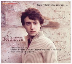 Jean-Frederic Neuburger - Beethoven: Piano Sonatas 19, 20 & 29 (+Dvd) in der Gruppe CD bei Bengans Skivbutik AB (4104057)