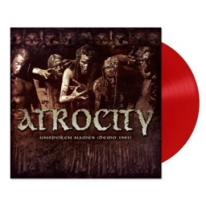 Atrocity - Unspoken Names - Demo 1991 (Red Vin in der Gruppe VINYL / Hårdrock/ Heavy metal bei Bengans Skivbutik AB (4105922)