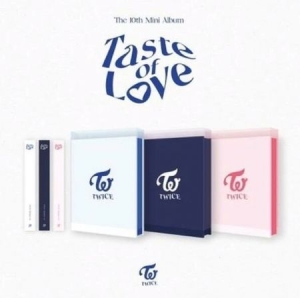 Twice - 10th Mini [Taste of Love] Random Ver. in der Gruppe CD bei Bengans Skivbutik AB (4110292)