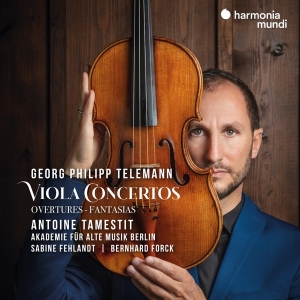 Antoine Tamestit - Telemann Viola Concertos in der Gruppe CD / Klassiskt,Övrigt bei Bengans Skivbutik AB (4110703)