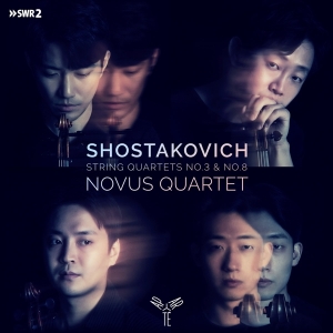 Novus Quartet - Shostakovich: String Quartets No. 3 & No. 8 in der Gruppe CD bei Bengans Skivbutik AB (4110710)